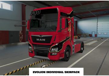 EvoLion Individual SkinPack for MADster MAN v1.0 for Euro Truck Simulator 2 (v1.41.x)