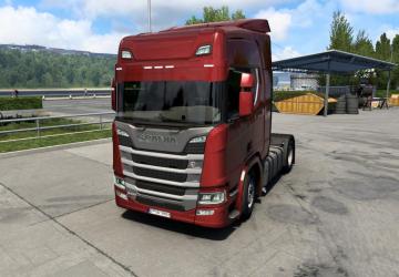Extended Sunshield version 1.0 for Euro Truck Simulator 2 (v1.47x)