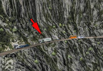Extreme and Dangerous Roads Map version 2.0 for Euro Truck Simulator 2 (v1.38.x)
