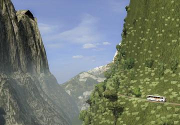 Extreme and Dangerous Roads Map version 2.0 for Euro Truck Simulator 2 (v1.38.x)