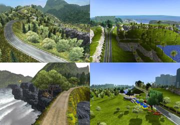 Extreme Minahasa Map Indonesia version 3.0 for Euro Truck Simulator 2 (v1.31.x, - 1.41.x)