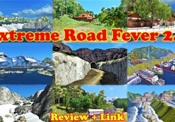 Extreme Road Fever version 3.1 for Euro Truck Simulator 2 (v1.38.x, 1.39.x)