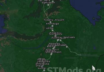 Far East Russia version v0.23 Fix 1 for Euro Truck Simulator 2 (v1.54.x)