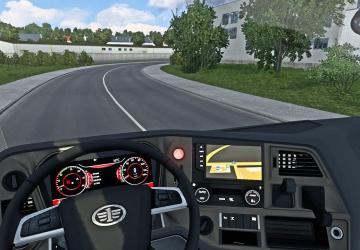 FAW J7 Next Gen version 1.0 for Euro Truck Simulator 2 (v1.46.x)