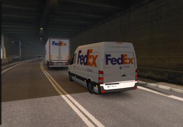 FedEx Skin Pack version 0.5 for Euro Truck Simulator 2 (v1.39.x, 1.40.x)