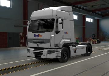 FedEx Skin Pack version 0.5 for Euro Truck Simulator 2 (v1.39.x, 1.40.x)