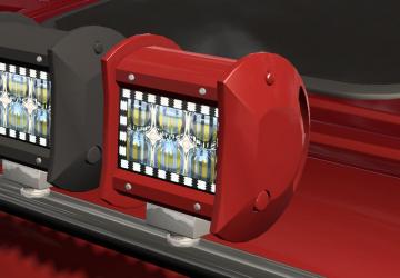 FEELON RGB Flash LED Pack version 1.0 for Euro Truck Simulator 2 (v1.46.x)