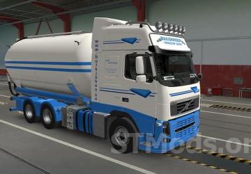 Feldbinder Body for Rigid and Revised Trailer Addon by Kast v2.1 for Euro Truck Simulator 2 (v1.54.x)