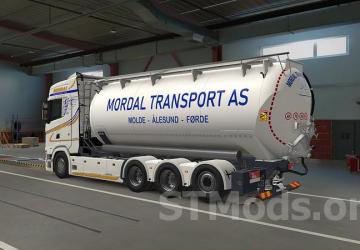 Feldbinder Body for Rigid and Revised Trailer Addon by Kast v2.1 for Euro Truck Simulator 2 (v1.54.x)