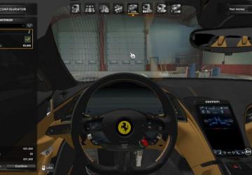 Ferrari Roma 2021 version 1.0 for Euro Truck Simulator 2 (v1.48.x)