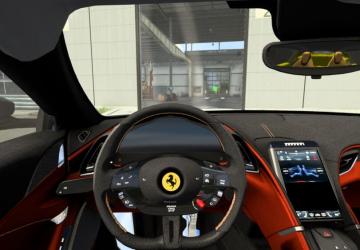 Ferrari Roma 2021 version 1.0.1 for Euro Truck Simulator 2 (v1.48.x)