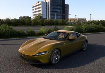 Ferrari Roma 2021 version 1.1 for Euro Truck Simulator 2 (v1.49.x)