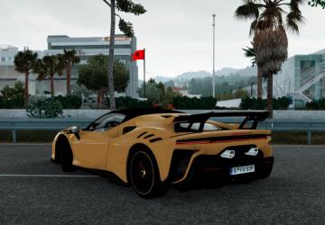 Ferrari SF90xx Stradale 2024 version 1.1 for Euro Truck Simulator 2 (v1.54.x)