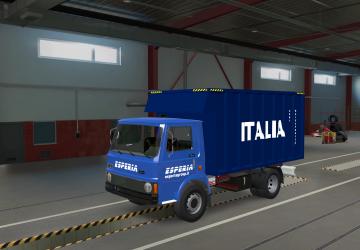 Fiat 50 NC version 1.3 for Euro Truck Simulator 2 (v1.44.x)