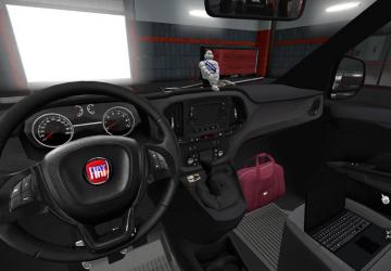 Fiat Doblo 2018 version 2.2.1 for Euro Truck Simulator 2 (v1.43.x)