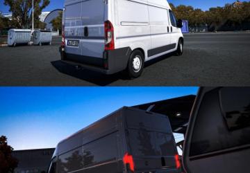 Fiat Ducato 2018 version 1.5 for Euro Truck Simulator 2 (v1.48.x)