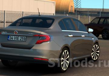 Fiat Egea/Tipo version 2.6 for Euro Truck Simulator 2 (v1.48.x)