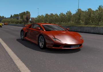 Fictional Cars Traffic Pack version 1.0 for Euro Truck Simulator 2 (v1.35.x, - 1.38.x)