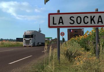 Fictive Italo France Map version 1.2 for Euro Truck Simulator 2 (v1.35.x, 1.36.x)