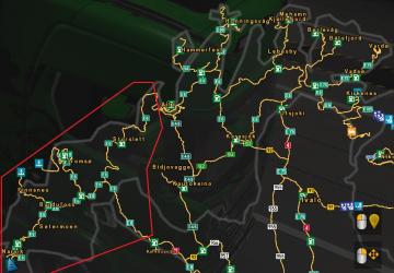 Finnmark Mod version 0.81 for Euro Truck Simulator 2 (v1.46.x)