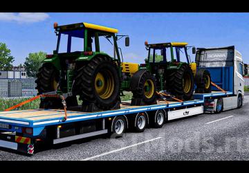 Fliegl Flatbed Trailer version 1.5 for Euro Truck Simulator 2 (v1.48.x)
