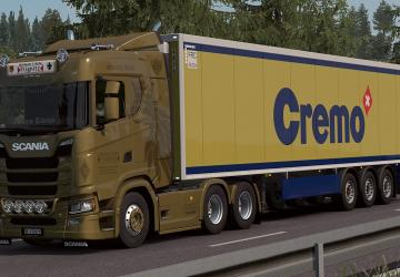 Flignitz CH Trailers skinpack version 1.0 for Euro Truck Simulator 2 (v1.36.x)