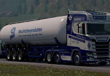 Flignitz CH Trailers skinpack version 1.0 for Euro Truck Simulator 2 (v1.36.x)