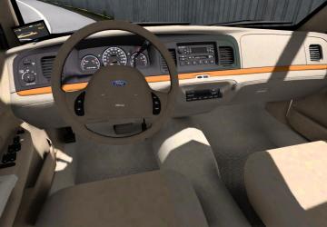 Ford Crown Victoria version 5.5 for Euro Truck Simulator 2 (v1.46.x)