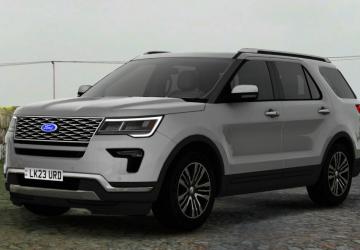 Ford Explorer Platinum 2019 version 1.0 for Euro Truck Simulator 2 (v1.47.x)