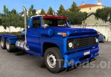 Ford F8500 version 1.2 for Euro Truck Simulator 2 (v1.54.x)