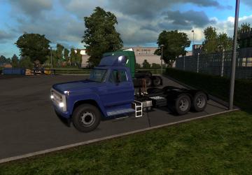 Ford F-14000 version 1.0 for Euro Truck Simulator 2 (v1.35.x)