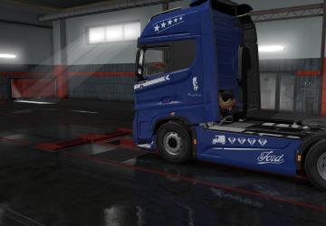 Ford F-Max Diamond F Paintjob version 1.0 for Euro Truck Simulator 2 (v1.35.x, 1.36.x)