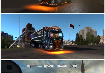 Ford F-Max Turkish Delight version 3.0 for Euro Truck Simulator 2 (v1.37.x, 1.38.x)