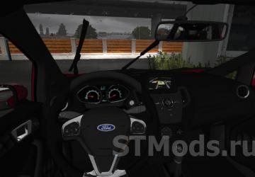 Ford Fiesta ST & ST-Line version 2.4 for Euro Truck Simulator 2 (v1.48.x)