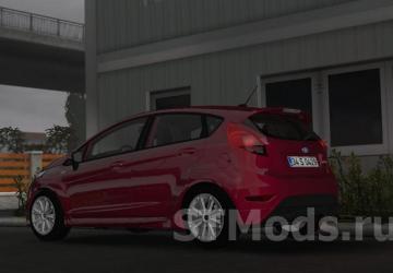 Ford Fiesta ST & ST-Line version 2.4 for Euro Truck Simulator 2 (v1.48.x)