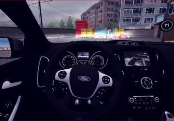 Ford Focus 3 Sedan version 1.0 for Euro Truck Simulator 2 (v1.35.x, 1.36.x)