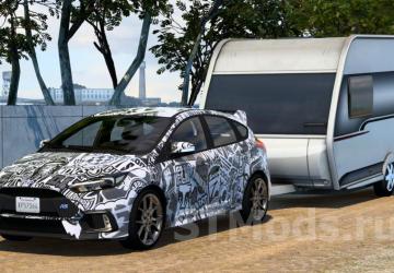 Ford Focus RS version 2.4 for Euro Truck Simulator 2 (v1.47.x)