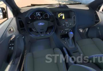 Ford Focus RS version 2.4 for Euro Truck Simulator 2 (v1.47.x)