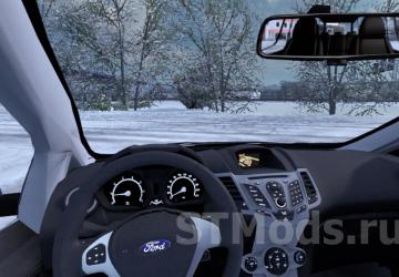 Ford Tourneo Courier version 2.3 for Euro Truck Simulator 2 (v1.48.x)