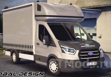Ford Transit Megapack version 1.0 for Euro Truck Simulator 2 (v1.43.x)