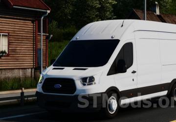 Ford Transit Megapack version 2.0 for Euro Truck Simulator 2 (v1.44.x, 1.45.x)