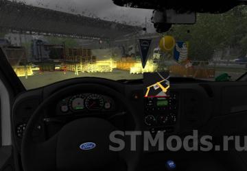 Ford Transit MK6 version 2.3 for Euro Truck Simulator 2 (v1.48.x)