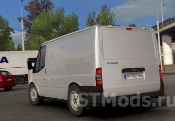 Ford Transit MK7 version 1.8 for Euro Truck Simulator 2 (v1.48.x)