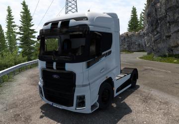 Ford Trucks F-MAX Blackline Edition version 1.0 for Euro Truck Simulator 2 (v1.44.x-1.48.x)