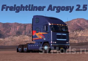 Freightliner Argosy version 2.7.9.6 for Euro Truck Simulator 2 (v1.51.x, - 1.55.x)