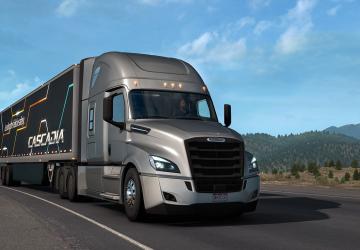 Freightliner Cascadia 2019 version 1.5 for Euro Truck Simulator 2 (v1.43.x)