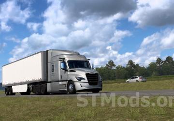 Freightliner Cascadia 2024 version 1.2 for Euro Truck Simulator 2 (v1.54.x)