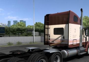 Freightliner Coronado SD ETS2 version 2.1 for Euro Truck Simulator 2 (v1.54.x)