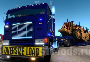 Freightliner FLB version 2.0.21 for Euro Truck Simulator 2 (v1.51.x, - 1.55.x)