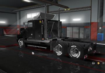 Freightliner FLD 120 Flat Top version 1.0 for Euro Truck Simulator 2 (v1.32.x, - 1.34.x)